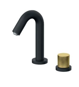 Rosan S2 Black&Gold baterija podgradna za lavabo jednoručna 230401BG