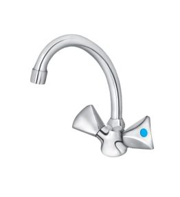 Baterija za sudoperu - lavabo izliv 130 mm K23013