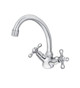 Baterija za sudoperu - lavabo izliv 130 mm N23013